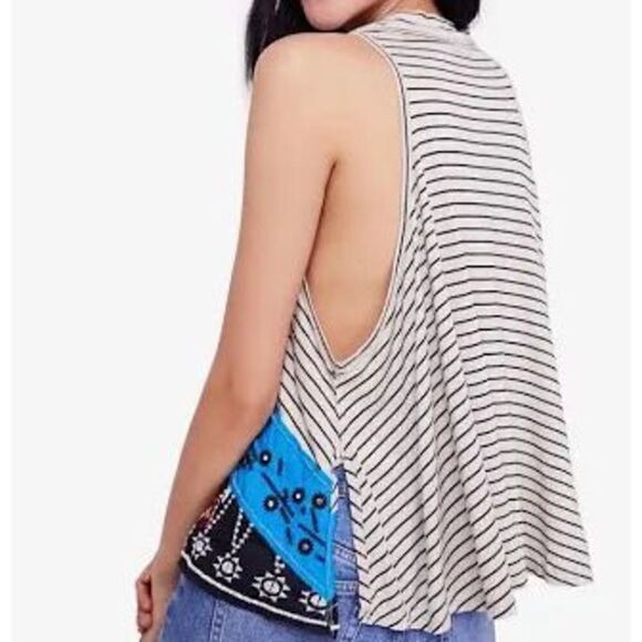 Free People We The Free North South Tank Top Shirt Women’s Size Small - Picture 8 of 9